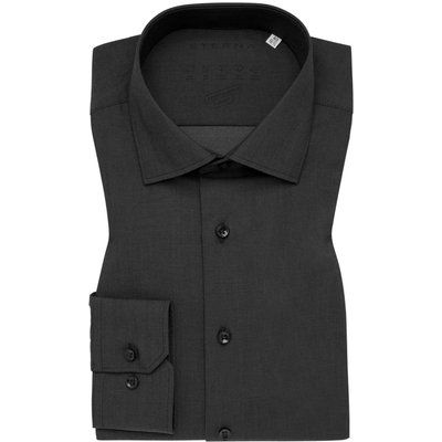 Eterna Unifarbenes Performance Stretch-Hemd, Comfort Fit