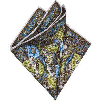 Ascot Einstecktuch aus Seide mit Paisley-Muster