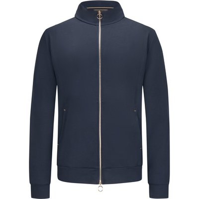 Paul & Shark Sweatjacke mit goldfarbenen Akzenten