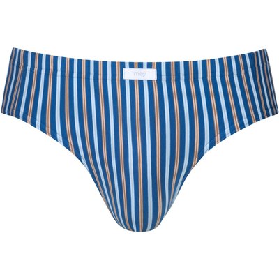Mey Gestreifte Jazz-Pants aus Serie Bold Blue Stripes