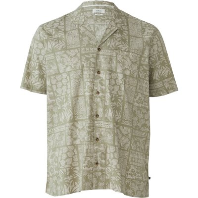s.Oliver Leichtes Kurzarmhemd mit Viskose und floralem Print