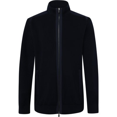 Paul & Shark Strickjacke aus Schurwolle mit PrimaLoft®-Wattierung