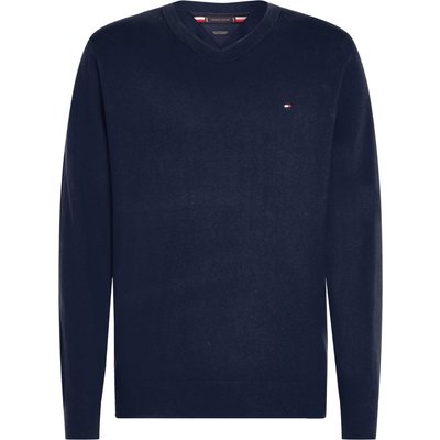 Tommy Hilfiger Leichter Pullover mit Kaschmir und O-Neck