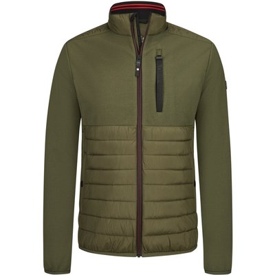 s.Oliver Strick-Blouson mit Stepp-Front und Fleece-Innenfutter