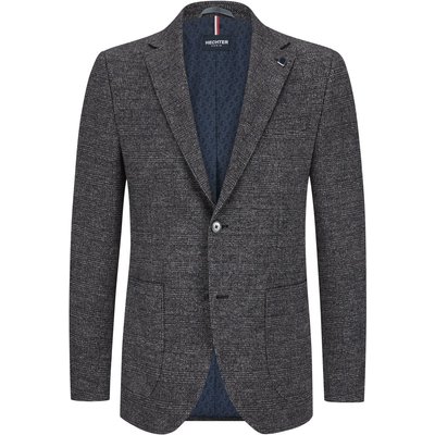 Hechter Paris H-Xtension Jersey-Sakko mit Glencheck-Muster