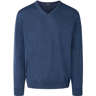 Maerz Pullover aus Merinowolle mit V-Ausschnitt