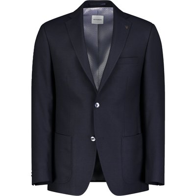 ROY ROBSON Blazer aus Super 110 Schurwolle mit feiner Struktur, Regular Fit