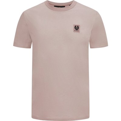 Belstaff T-Shirt aus Baumwolle mit Logo-Aufnäher auf der Brust
