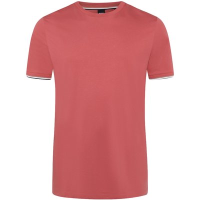 BOSS ORANGE Unifarbenes T-Shirts aus Baumwolle mit Rundhalsausschnitt