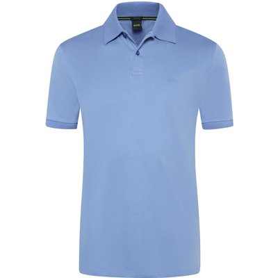 BOSS Glattes Poloshirt aus Baumwolle in Jersey-Qualität