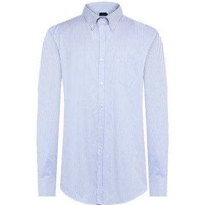 Paul & Shark Hemd in Twill-Qualität mit Streifen und Button-Down-Kragen