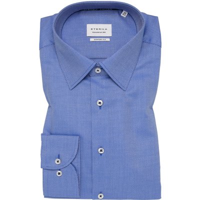 Eterna Baumwollhemd aus Dynamic Cotton mit dezenter Struktur, Comfort Fit