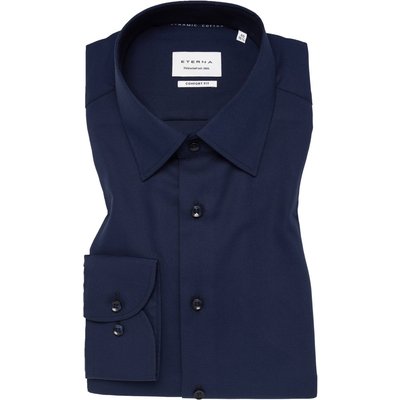 Eterna Baumwollhemd aus Dynamic Cotton mit dezenter Struktur, Comfort Fit