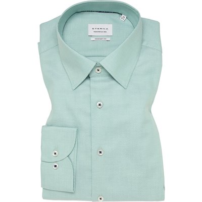 Eterna Extralanges Hemd aus Dynamic Cotton mit dezenter Struktur, Comfort Fit