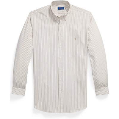 Polo Ralph Lauren Gestreiftes Stretch-Hemd in Popeline-Qualität mit Pony-Stickerei