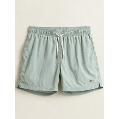 Gant Badehose aus recyceltem Material mit Label-Stickerei