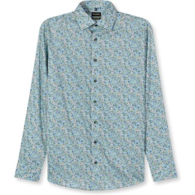 OLYMP Luxor, Comfort Fit, Baumwollhemd mit Blumenprint