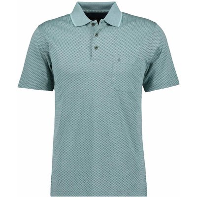 Ragman Pflegeleichtes Poloshirt mit Brusttasche und 3D-Print