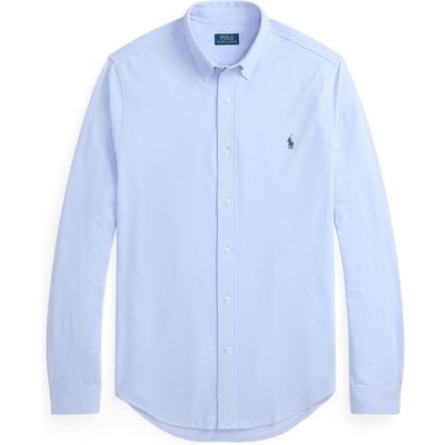 Polo Ralph Lauren Hemd aus einem leichten Baumwoll-Mesh mit Pony-Stickerei