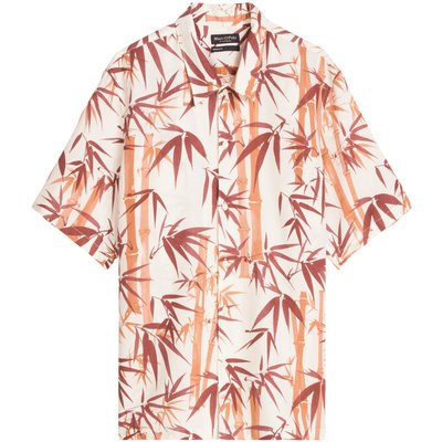 Marc O'Polo Hemd aus Baumwolle und Leinen mit floralem Print, Regular Fit