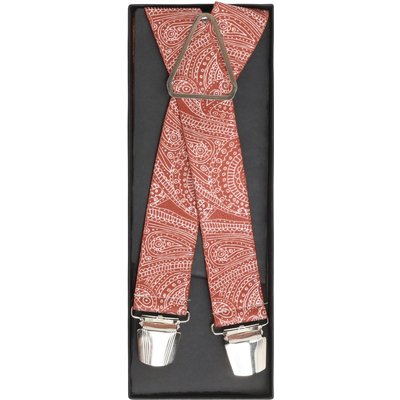 Günther Haus Hosenträger mit Paisley-Muster
