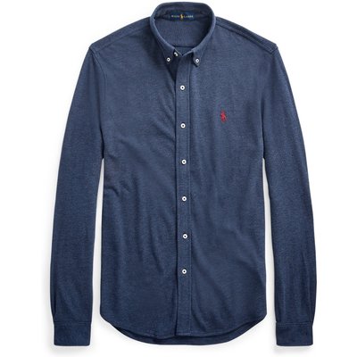 Polo Ralph Lauren Leichtes Piqué-Hemd aus Baumwolle mit Logo-Stickerei