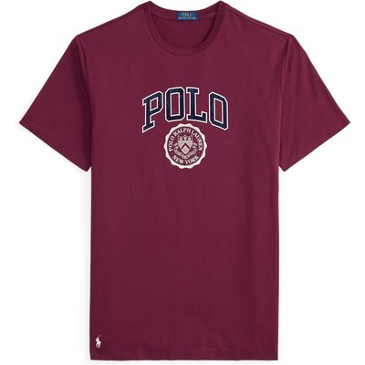 Polo Ralph Lauren T-Shirt aus Baumwolle mit Label-Frontprint