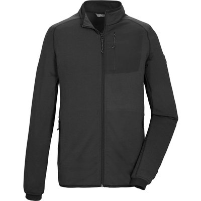 killtec Leichte Trekking-Fleecejacke mit Stretchanteil