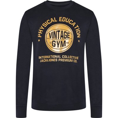 Jack & Jones Rundhals-Sweatshirt mit Frontdruck