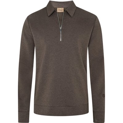 MOS MOSH Gallery Sweatshirt mit Polokragen