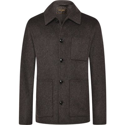 MOS MOSH Gallery Overshirt aus einem Woll-Mix mit Lyocell