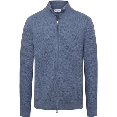 Gran Sasso Strickjacke aus softer Schurwolle mit Struktur