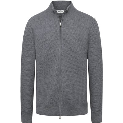 Gran Sasso Strickjacke aus softer Schurwolle mit Struktur