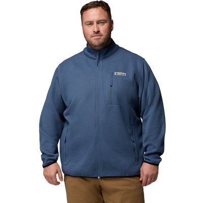 Columbia Softer Fleece-Troyer mit Brusttasche und Label-Schriftzug, Regular Fit