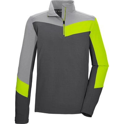 killtec Stretch-Troyer mit farbigen Akzenten aus einem Material-Mix