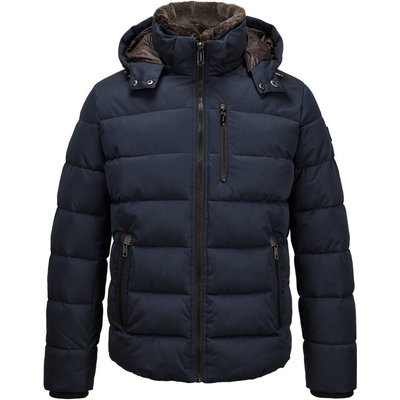 Milestone Steppjacke mit abtrennbarer Kapuze und Sorona®-Isolierung im Wool-Look