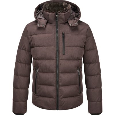 Milestone Steppjacke mit abtrennbarer Kapuze und Sorona®-Isolierung im Wool-Look