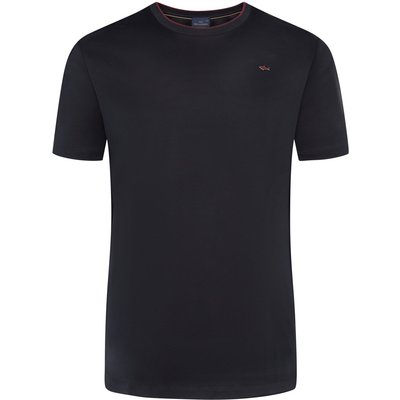Paul & Shark Glattes T-Shirt aus Baumwolle mit Rundhalsausschnitt