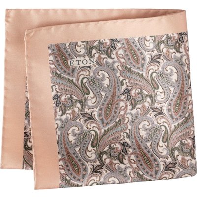 Eton Einstecktuch aus Seide mit Paisley-Print