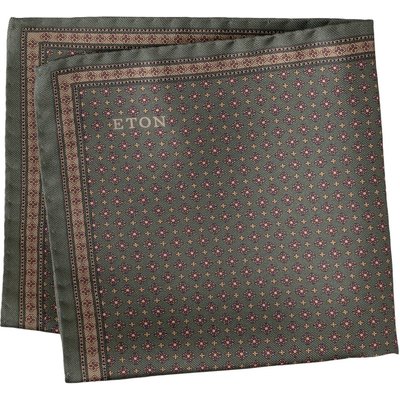 Eton Einstecktuch aus Seide mit Print