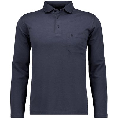 Ragman Softes Langarm-Poloshirt aus der Velvet Touch Kollektion