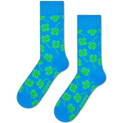 Happy Socks Socken mit Kleeblatt-Motiven und Stretch