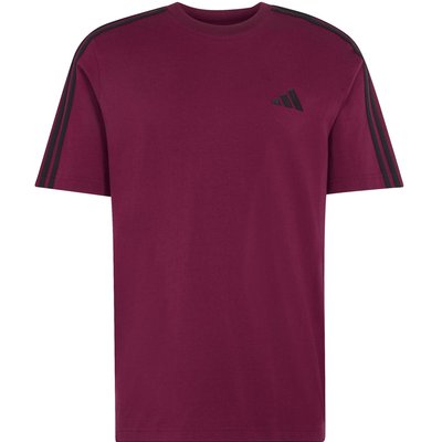 Adidas T-Shirt aus Baumwolle mit Logo-Stickerei, Regular Fit