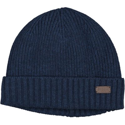 Barbour Mütze aus einem Rippstrick Woll-Mix mit Fleece-Futter