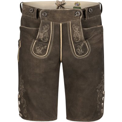 Meindl Trachtenlederhose Loisachtal aus weichem Ziegenveloursleder