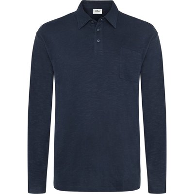 s.Oliver Sweatshirt mit kurzer Knopfleiste