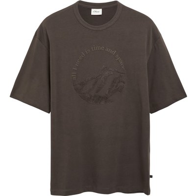 s.Oliver T-Shirt mit gummiertem Schriftzug