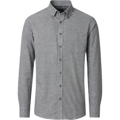 CASAMODA Flanellhemd aus Baumwolle mit Pepita-Muster, Comfort Fit