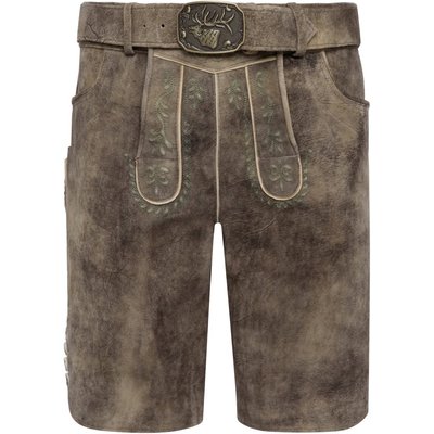 Spieth & Wensky Traditionelle Trachtenlederhose aus weichem Ziegenleder