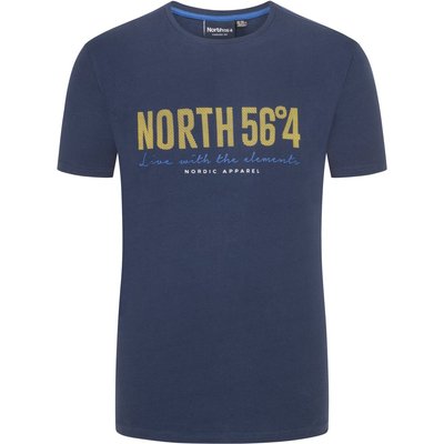 North 56°4 T-Shirt mit Frontprint